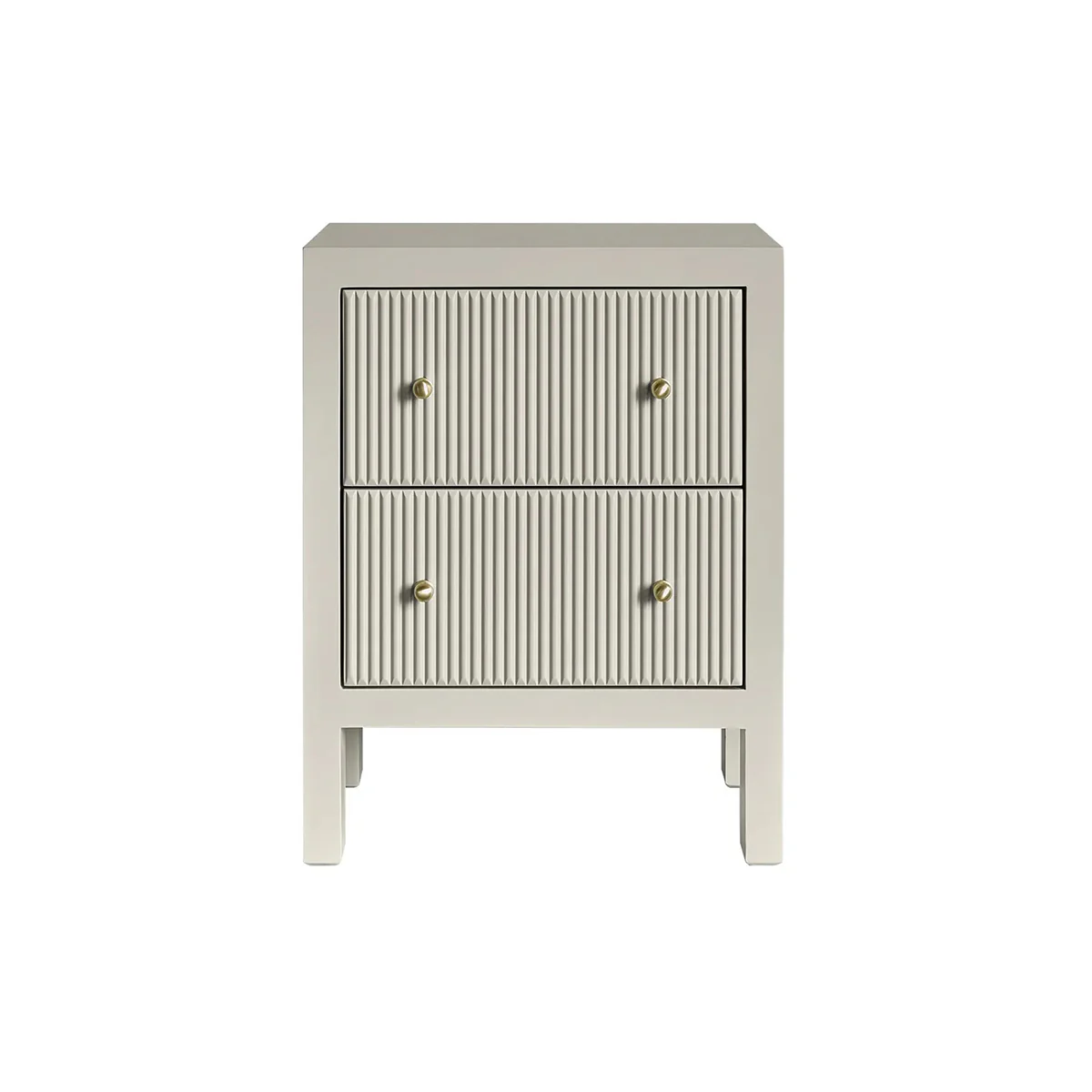 Adele Bedside Table - Small Grey
