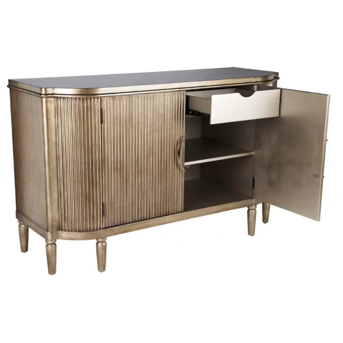 Amara Art Deco Buffet - Antique Gold - Image 3