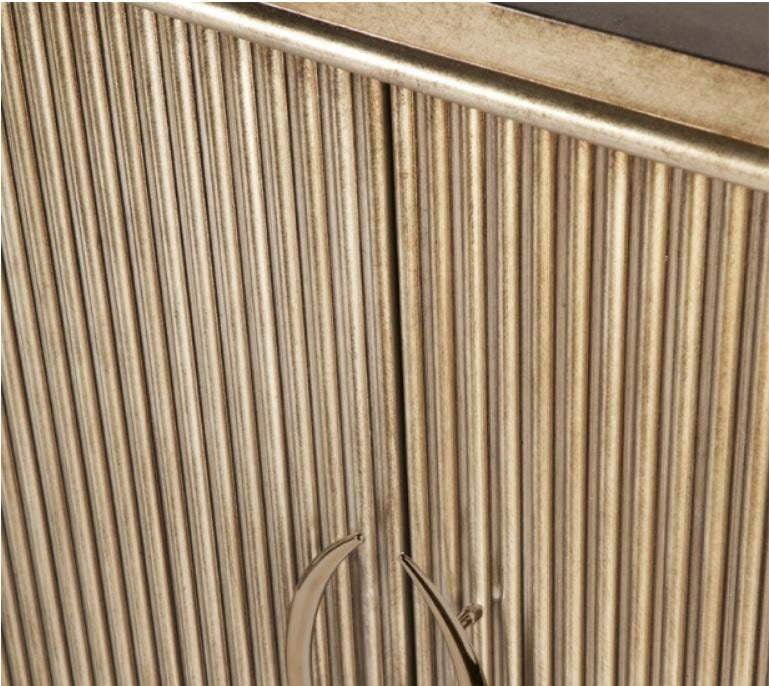 Amara Art Deco Buffet - Antique Gold - Image 5