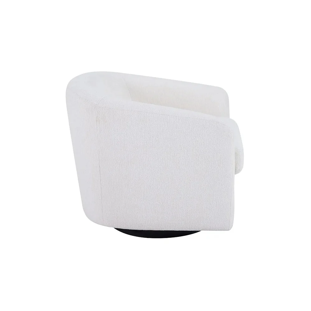 Bellevue Swivel Arm Chair - Ecru - Image 3
