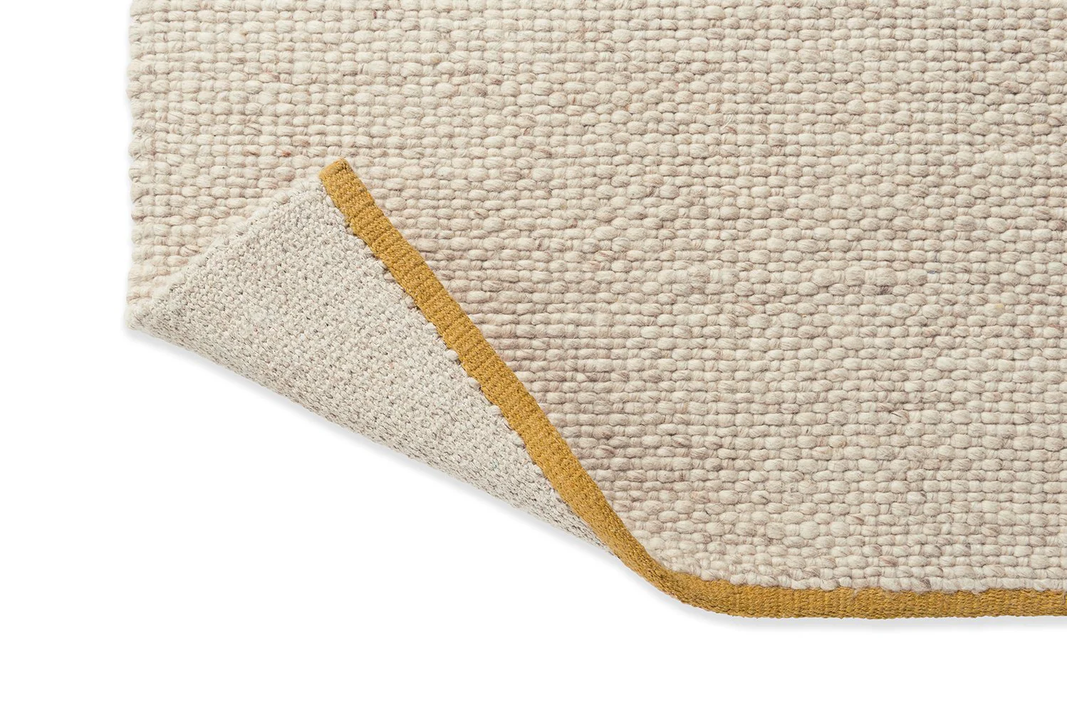 Brink & Campman Craft Matter Plain Warm White Rug - Image 8
