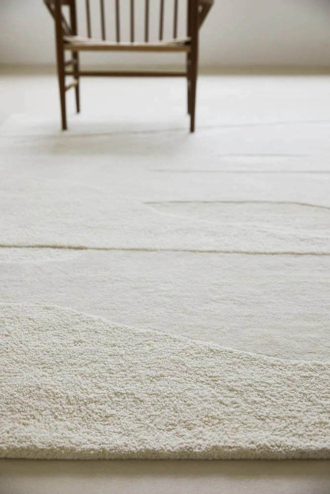 Brink & Campman Decor Scape Wool White Rug - Image 6
