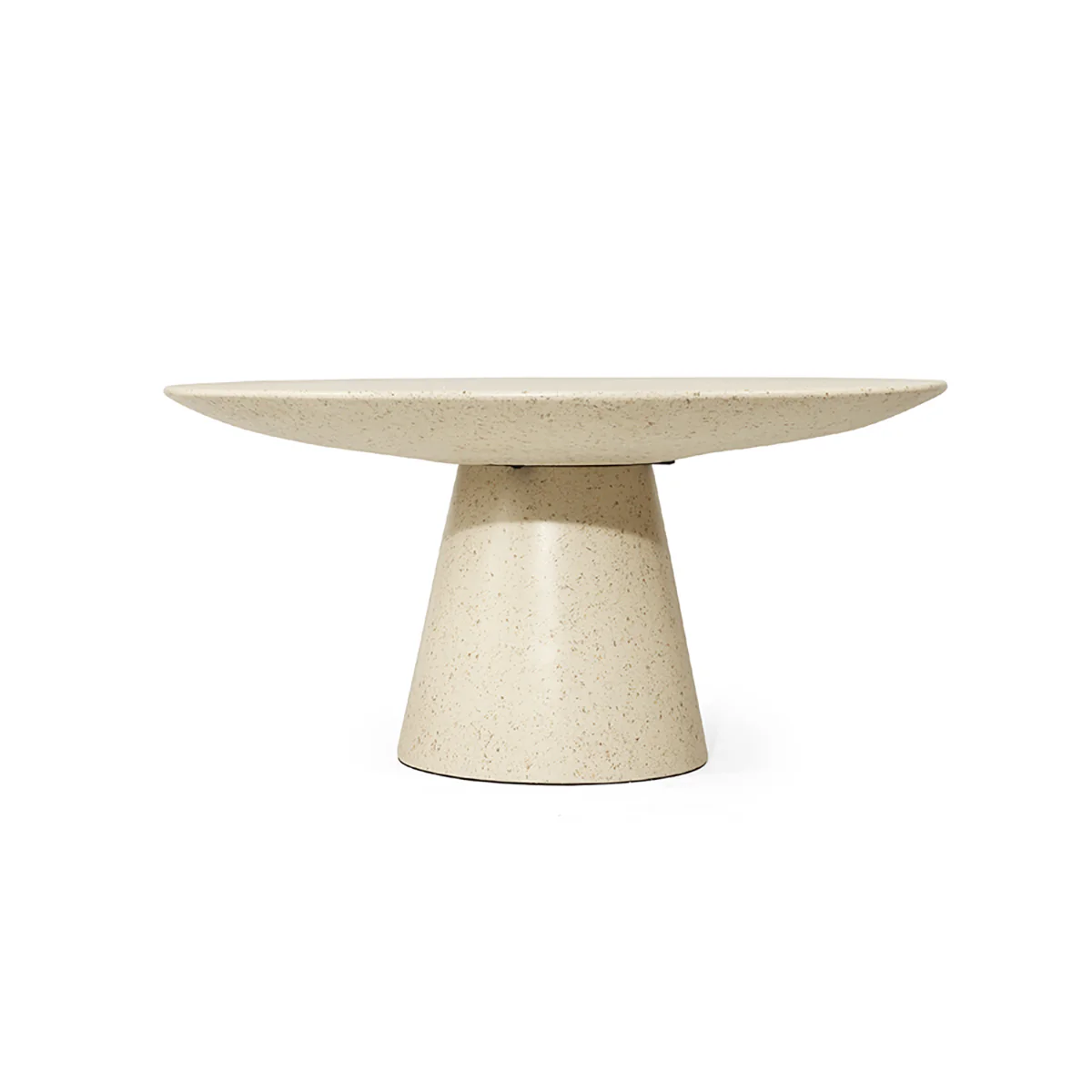 Byron Bay Stone Round Dining Table - 160cm - Image 3