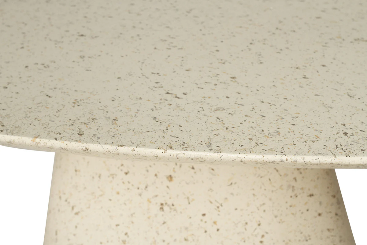 Byron Bay Stone Oval Dining Table - 220cm - Image 7
