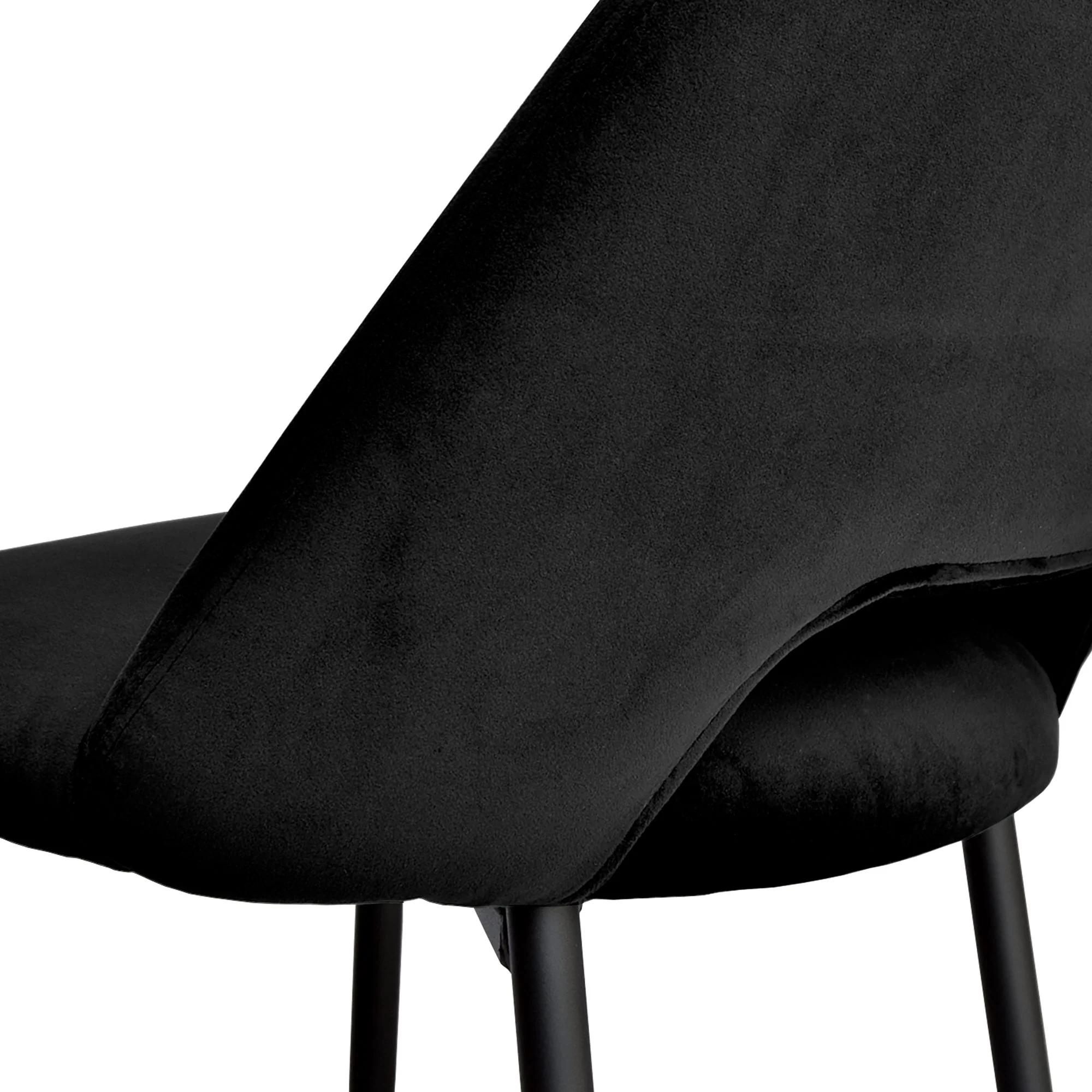 Capri Dining Chair - Black - Image 5