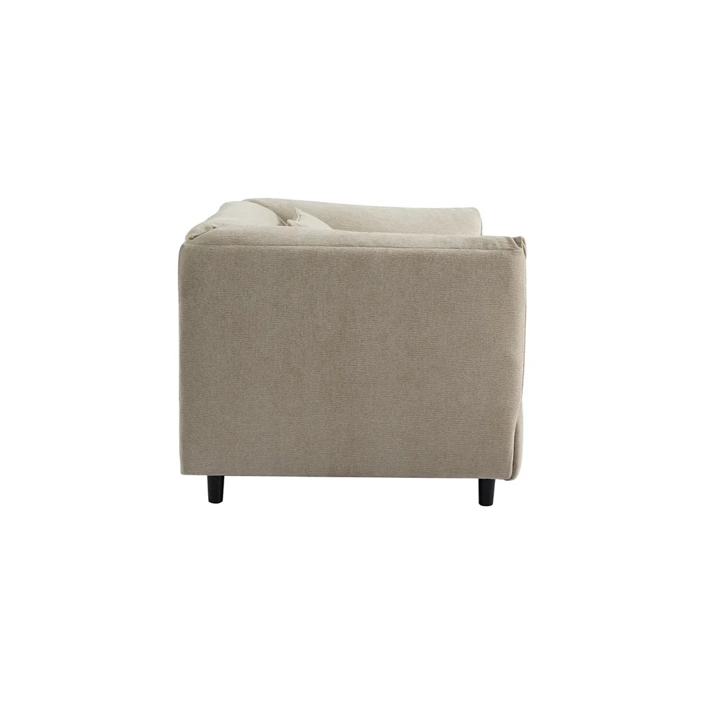 Dominic Arm Chair - Wheat - Image 4