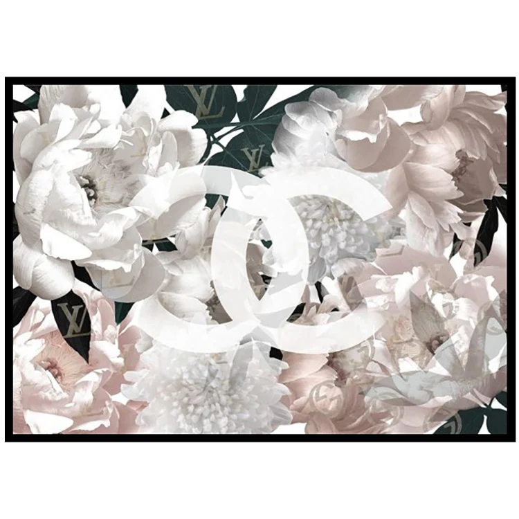 Koko Blush Fashion Wall Art