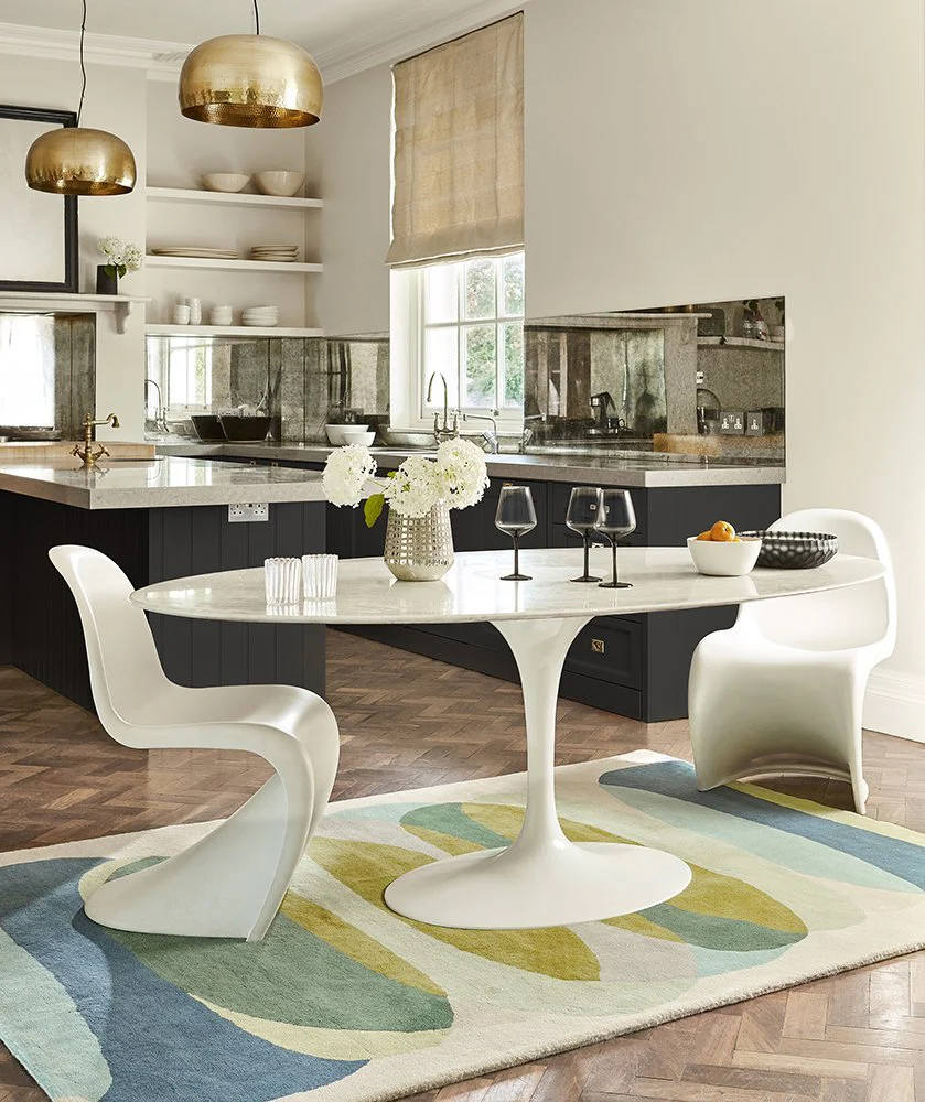 Harlequin Elliptic Emerald Rug - Image 2
