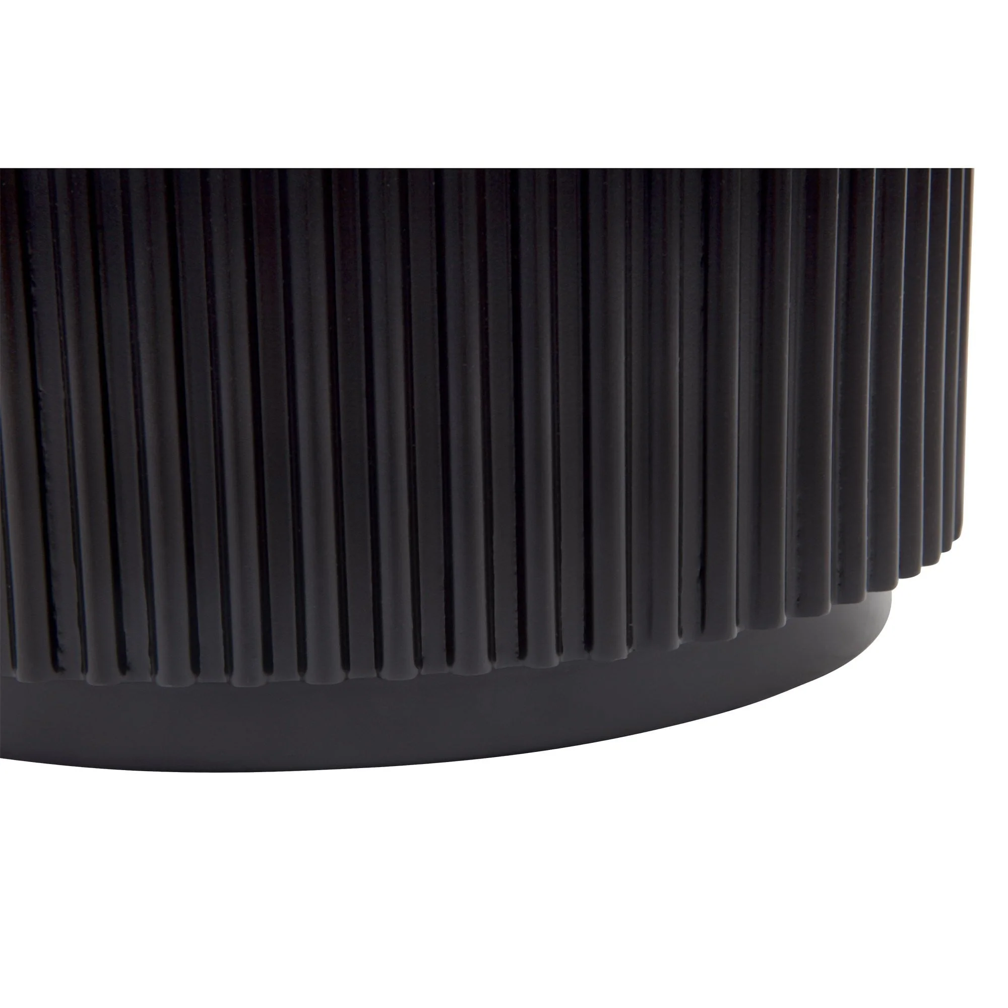 Monaco Black Round Side Table - Image 5