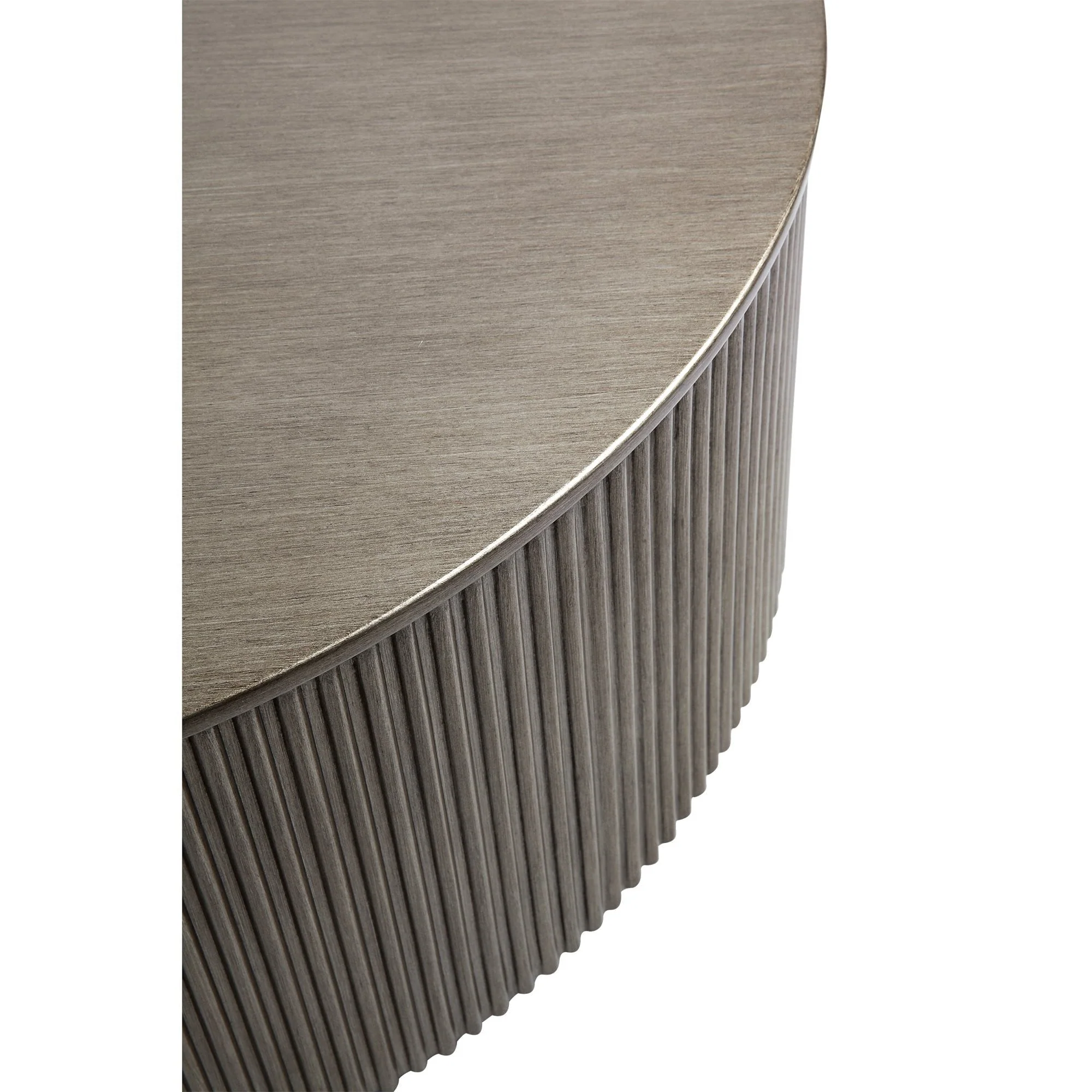 Monaco Round Coffee Table - Antique Gold - Image 3