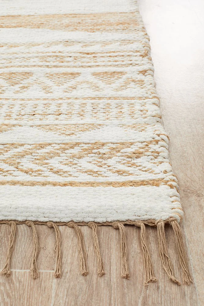 Parade Jute White Rug - Image 4