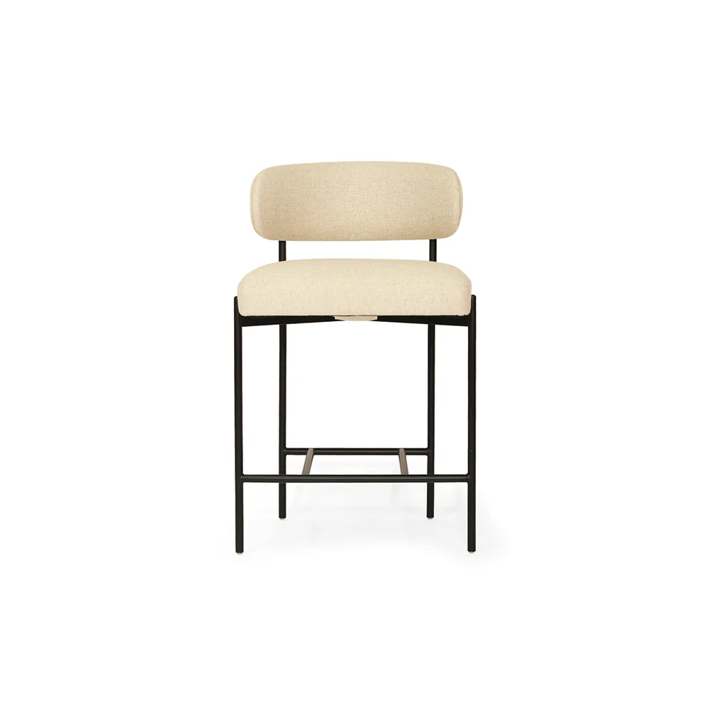 Paris Kitchen Stool - Linen - Image 6