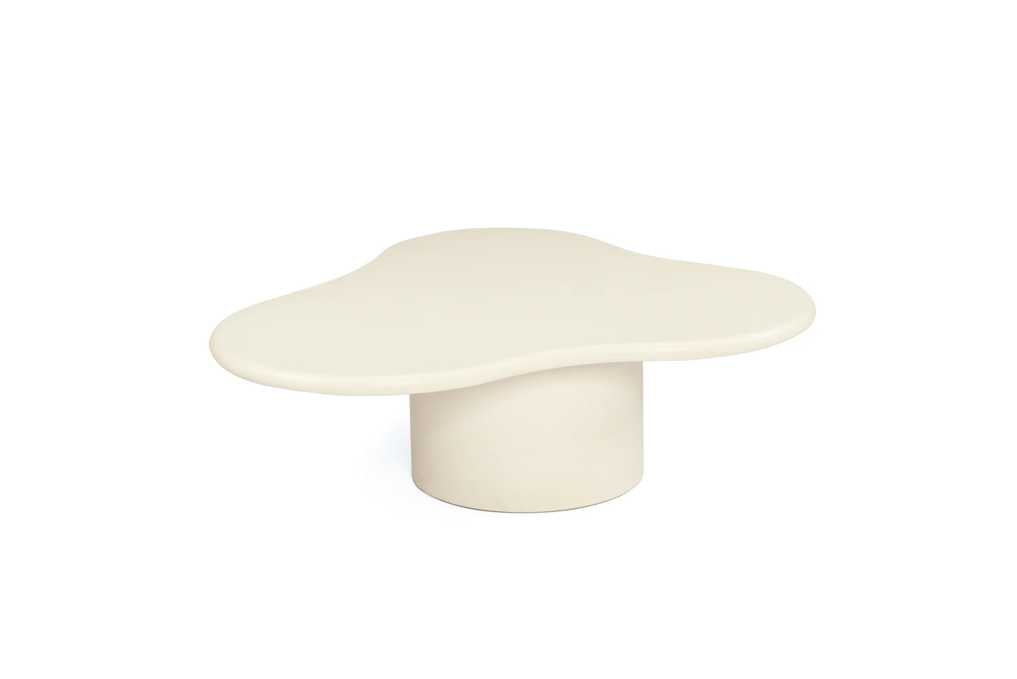 Piato Organic Coffee Table 120cm - Latte - Image 3