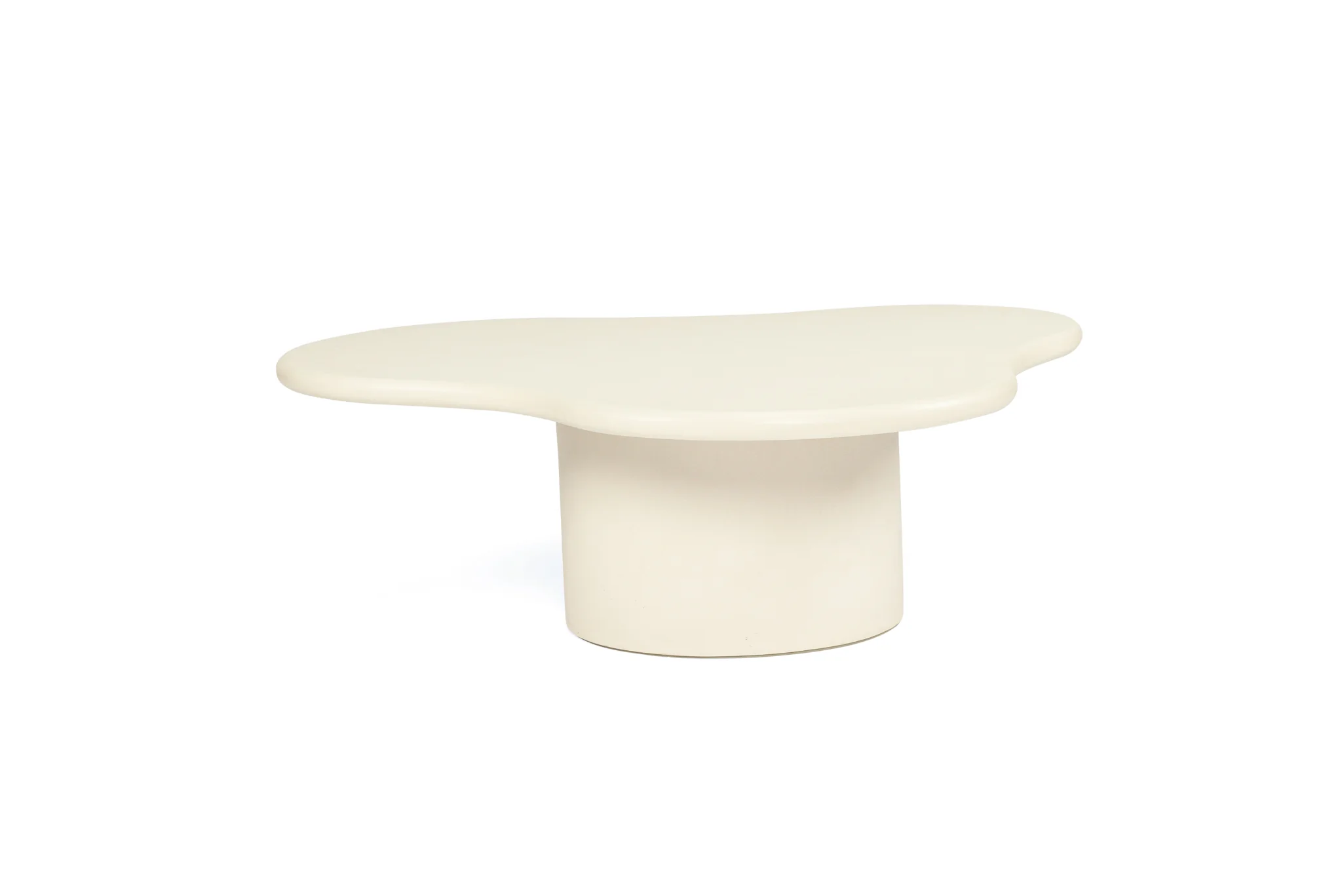 Piato Organic Coffee Table 120cm - Latte - Image 4