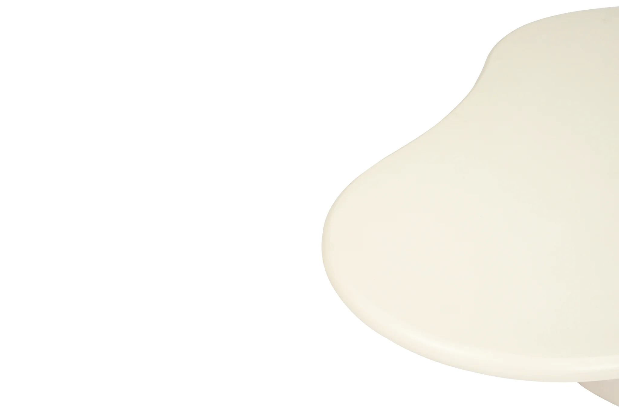 Piato Organic Coffee Table 120cm - Latte - Image 6