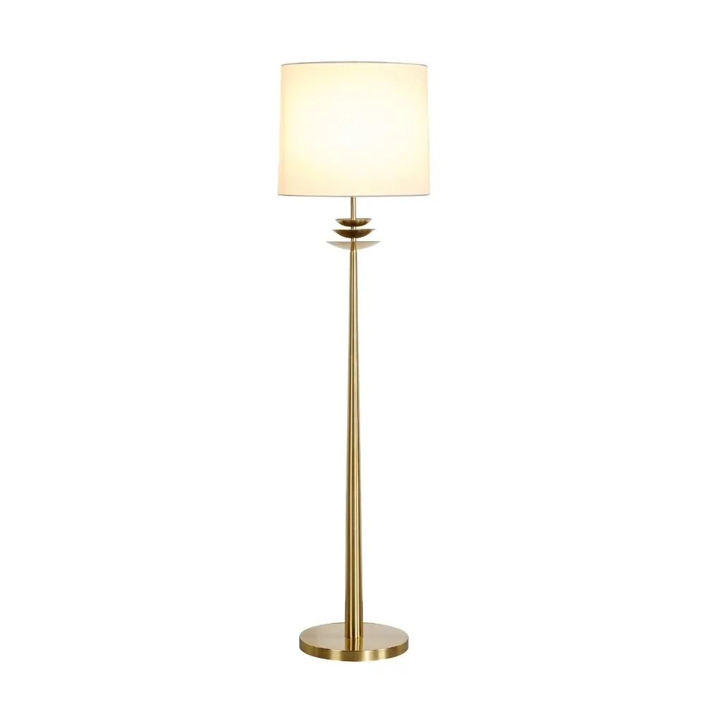 Regina Floor Lamp - Brass - Image 3