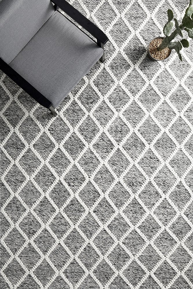 Rug Culture Huxley Rug - Grey - Image 3