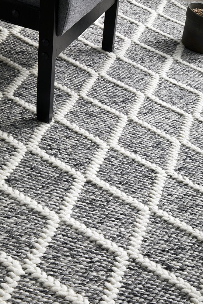 Rug Culture Huxley Rug - Grey - Image 4