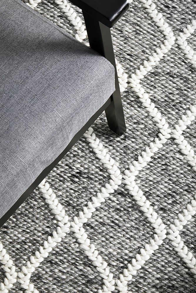 Rug Culture Huxley Rug - Grey - Image 5
