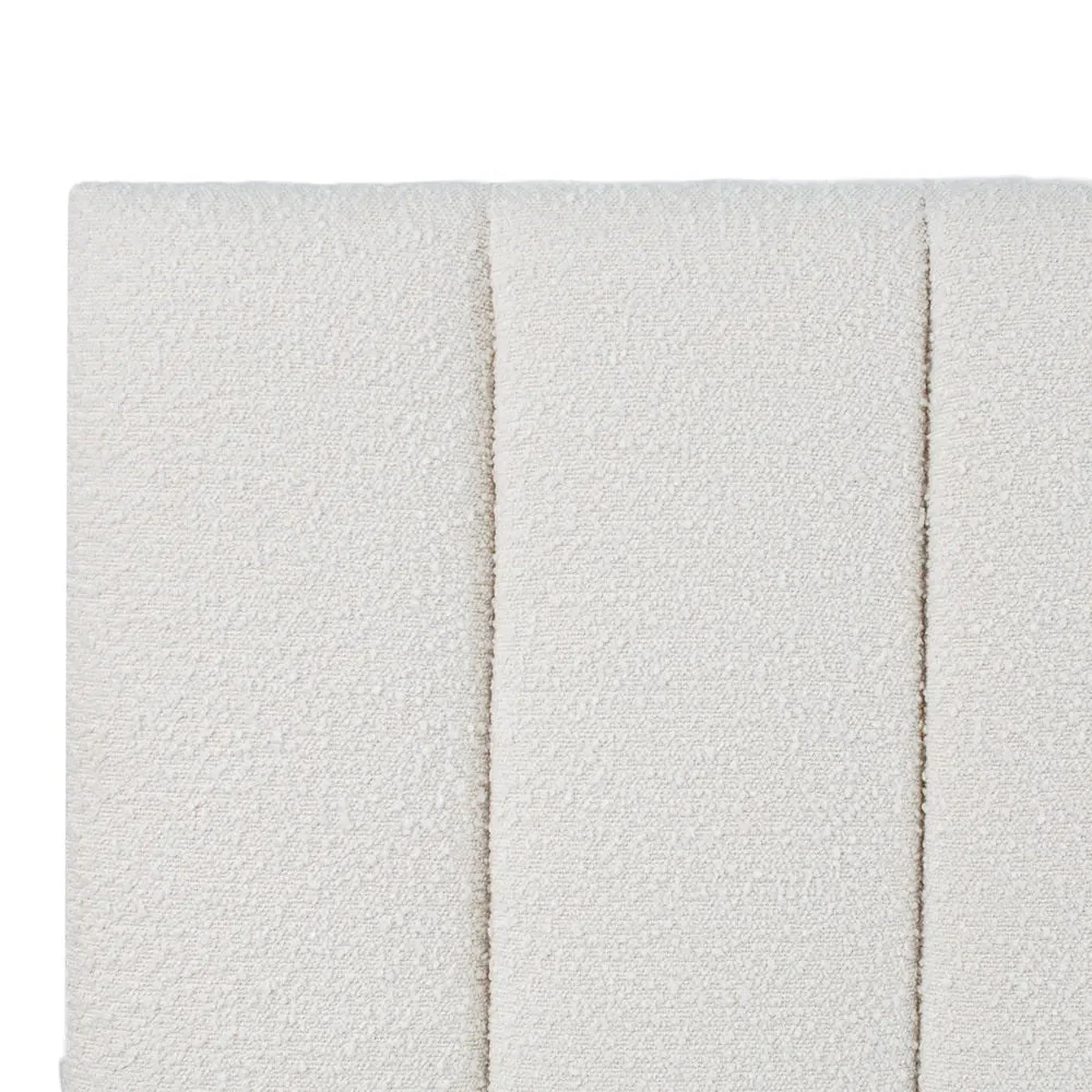 Soho Queen Bedhead - White Boucle - Image 4
