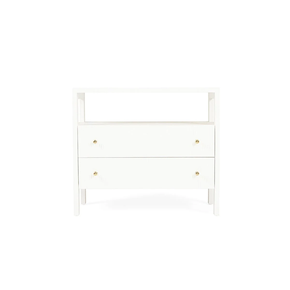 Taylor Large Bedside Table - White - Image 3