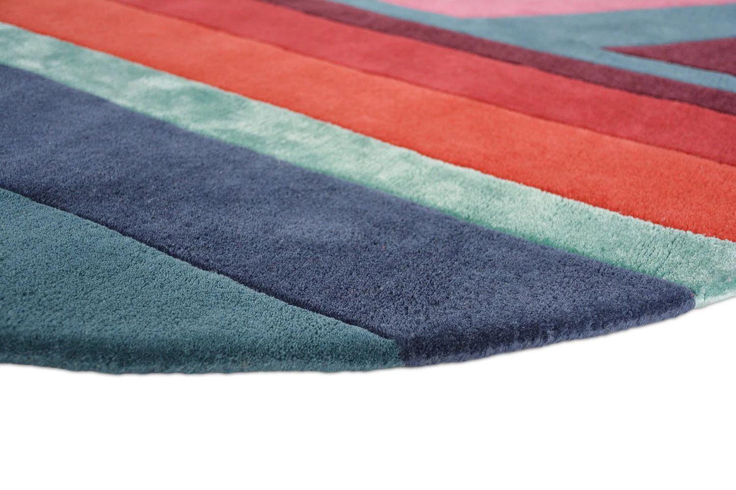 Ted Baker Jardin Blue Oval Rug - Image 4